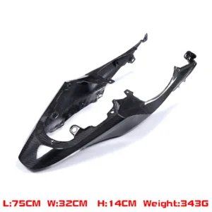 Side View of Suzuki GSX-R1000 Carbon Fiber Race Tail Fairing