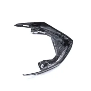 Carbon Fiber Weave Detail on Kawasaki Ninja ZX-6R/ZX-636 Front Under-Head Fairing Cowl
