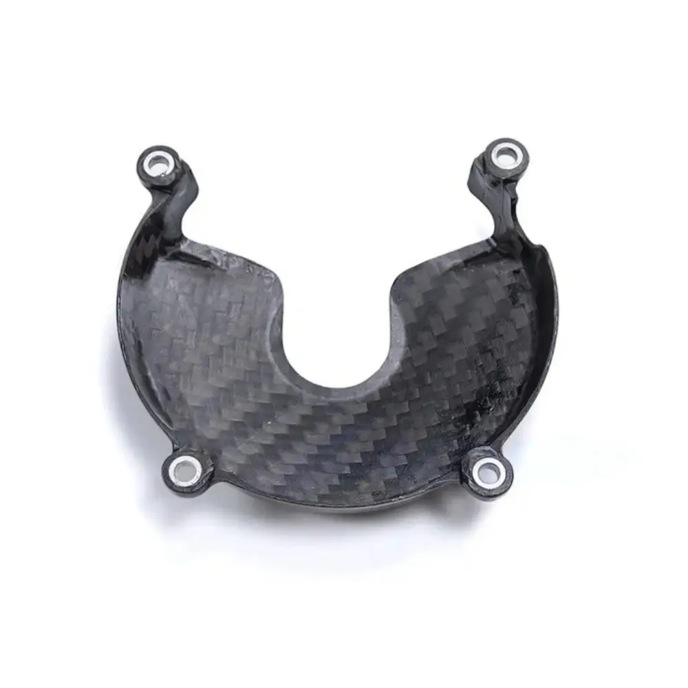 Side View of BMW S1000XR Carbon Fiber Engine Alternator Cover Side View of BMW S1000XR Carbon Fiber Engine Alternator Cover