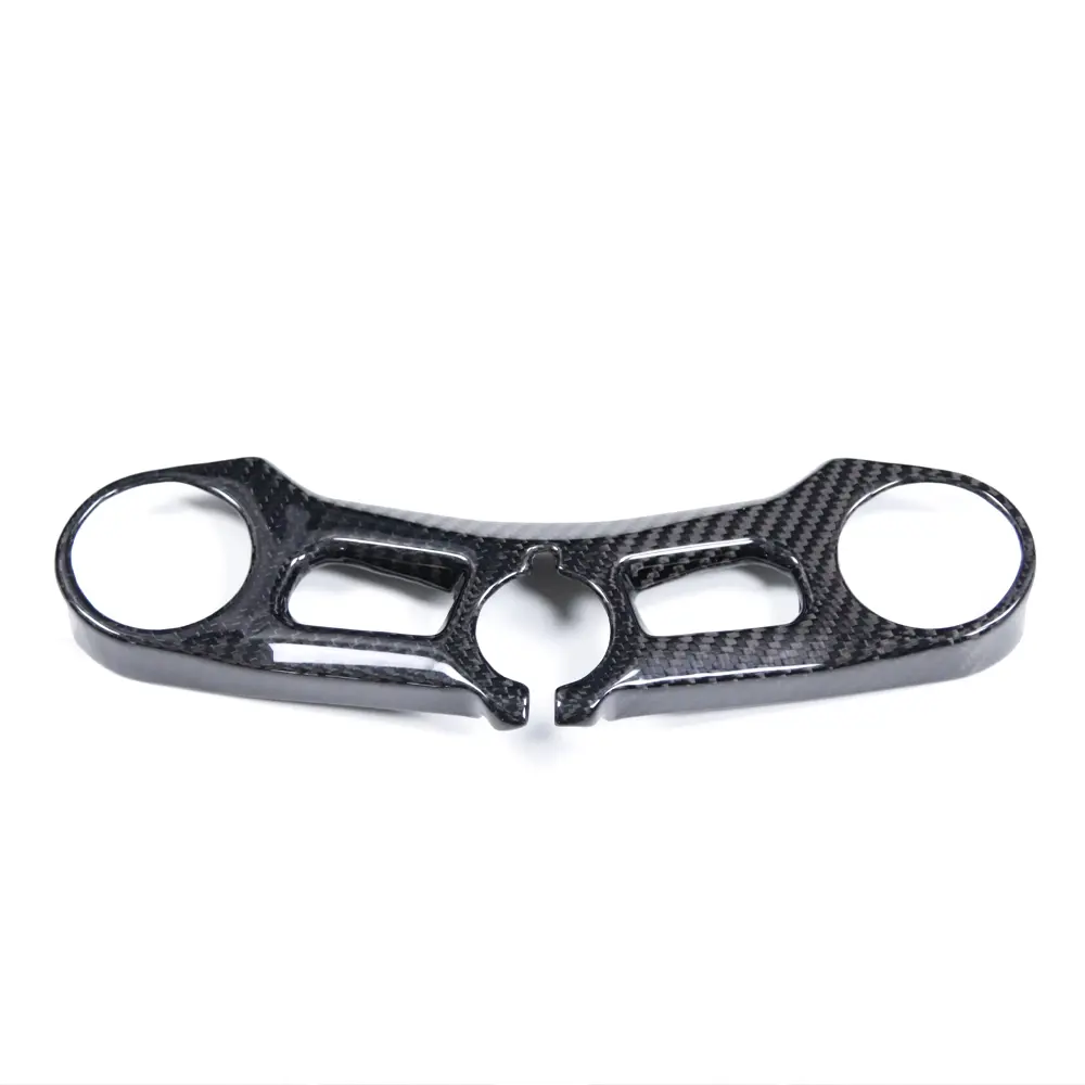 AK Carbon 2018-2021 Ducati Panigale V4 V4S V4R Carbon Fiber Upper Triple Clamp Cover AK Carbon 2018-2021 Ducati Panigale V4 V4S V4R Carbon Fiber Upper Triple Clamp Cover