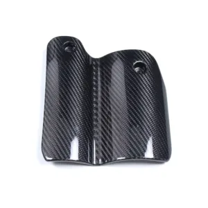 Angled View of Harley-Davidson Sportster S 1250 Carbon Fiber Exhaust Pipe Cover