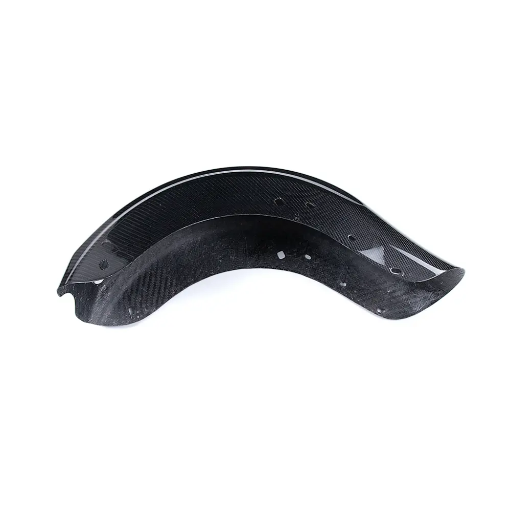 Angled View of Harley Davidson Touring Carbon Fiber Rear Fender Hugger Angled View of Harley Davidson Touring Carbon Fiber Rear Fender Hugger