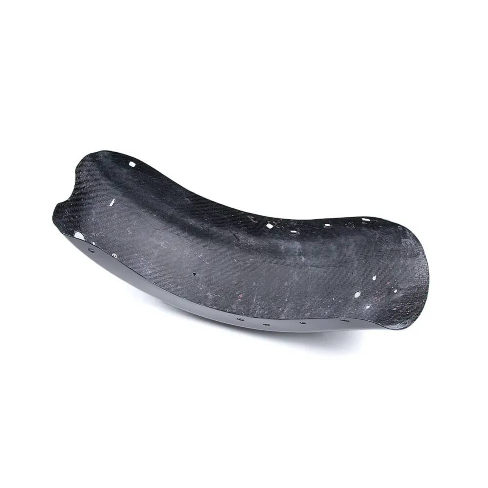 Carbon Fiber Weave Detail on Harley Davidson Touring Rear Fender Carbon Fiber Weave Detail on Harley Davidson Touring Rear Fender