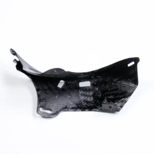 Carbon Fiber Weave Detail on Suzuki GSX1300R Hayabusa Under-Seat Cowl Cover Panels