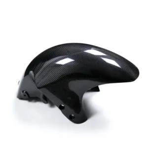 Angled View of Suzuki GSX1300R Hayabusa Carbon Fiber Front Fender