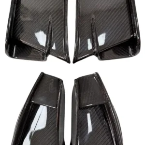 Carbon Fiber Weave Detail on Kawasaki Ninja ZX-6R Aerodynamic Winglets