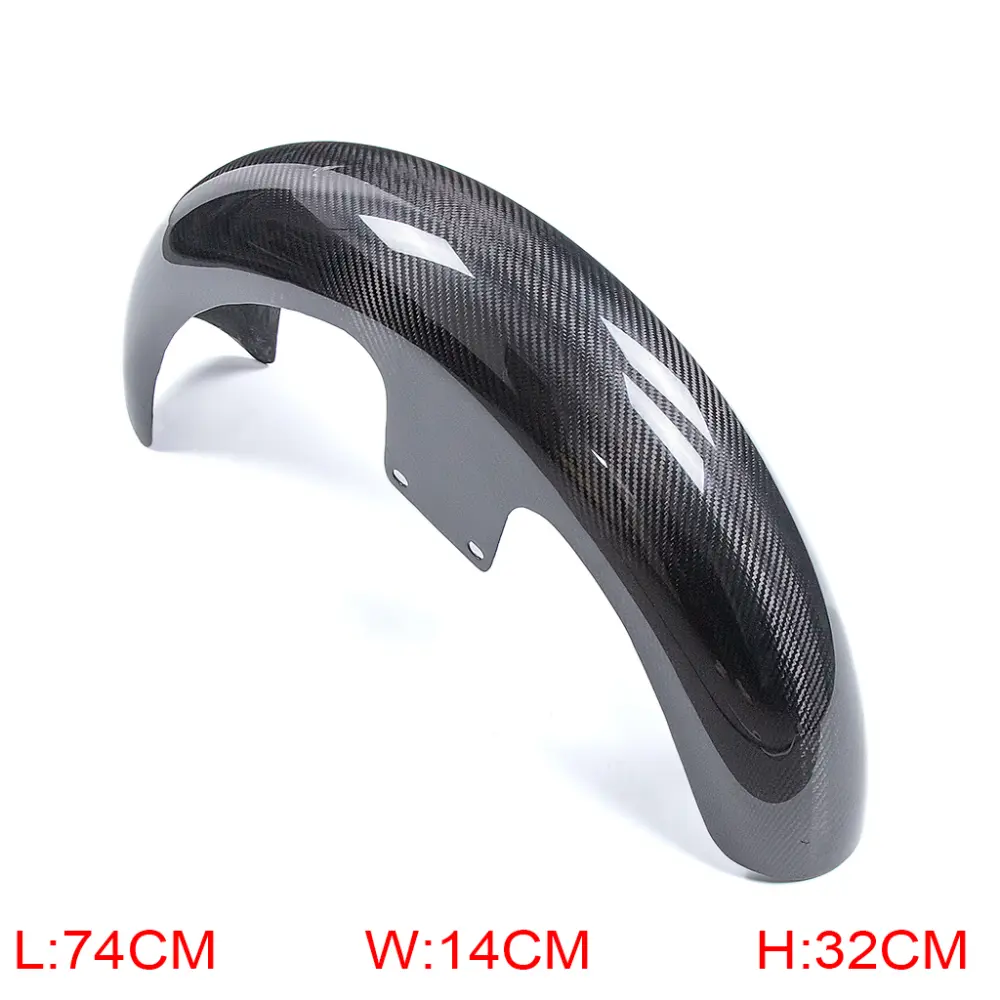 Glossy Twill-Weave Finish – Front Fender Glossy Twill-Weave Finish - Front Fender